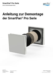 SmartFan Pro Serie – Demontageanleitung